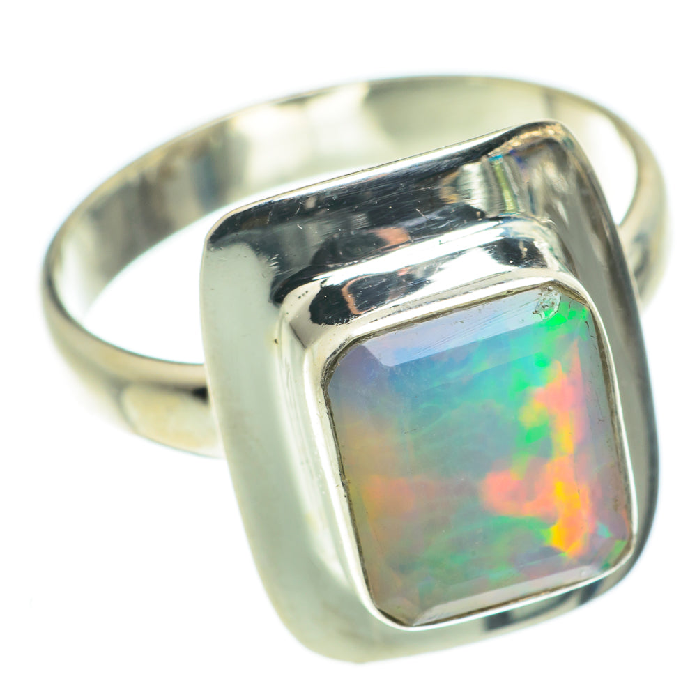 Ethiopian Opal Rings handcrafted by Ana Silver Co - RING63512