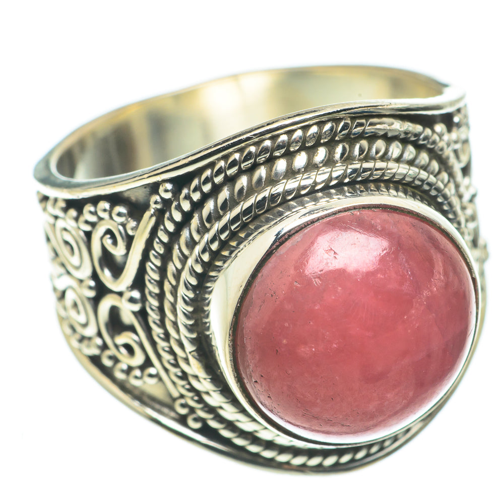 Rhodochrosite Rings handcrafted by Ana Silver Co - RING63516