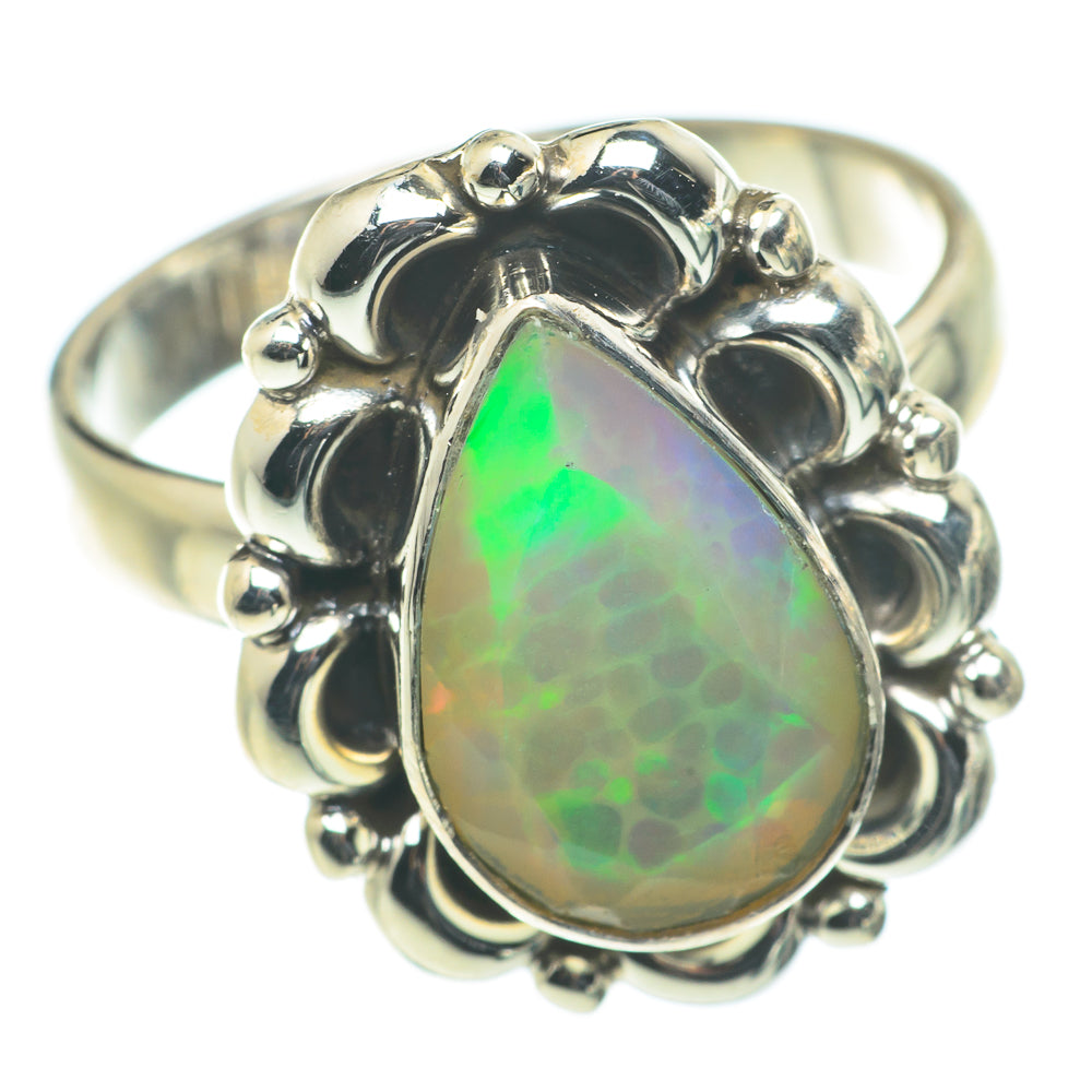 Ethiopian Opal Rings handcrafted by Ana Silver Co - RING63521