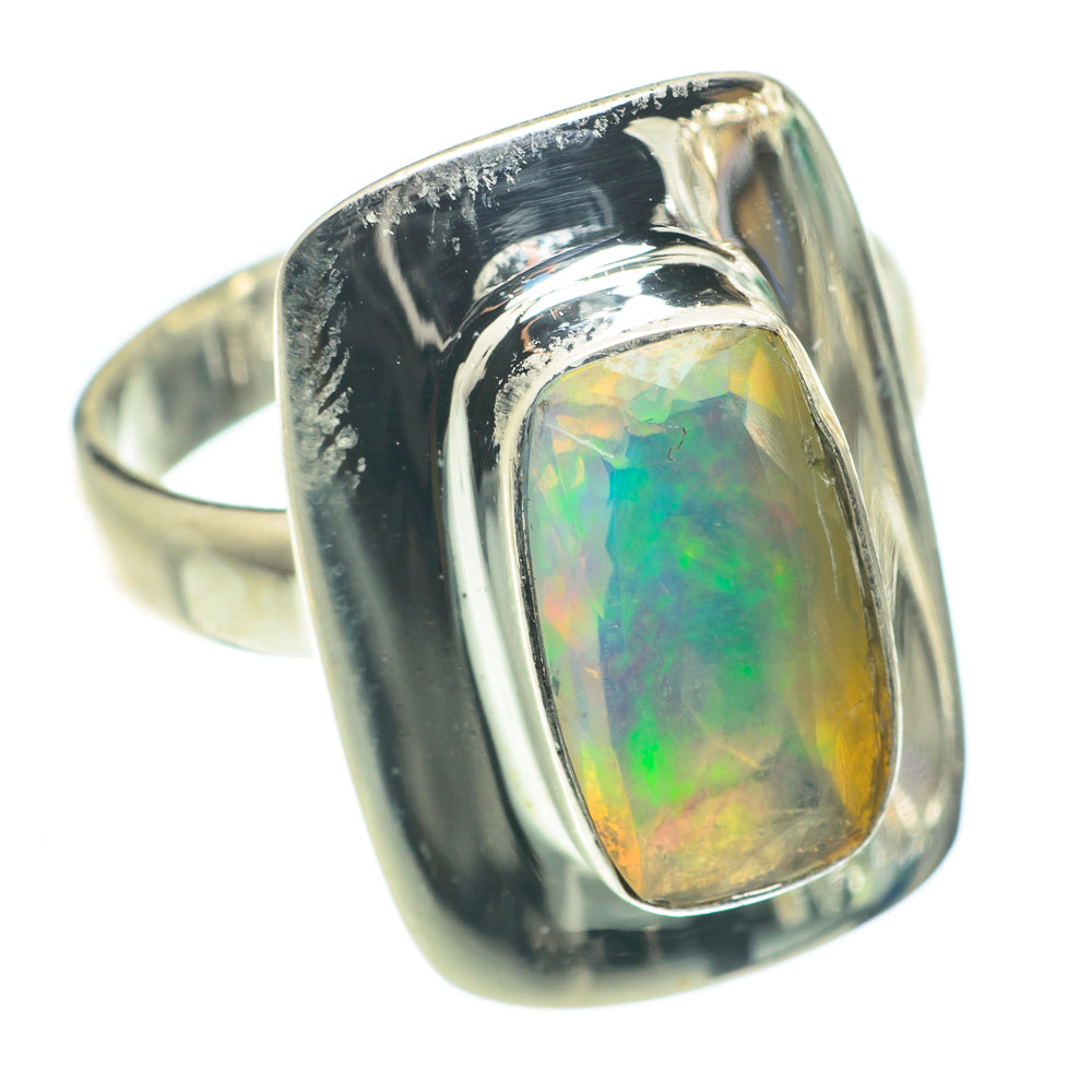 Ethiopian Opal Rings handcrafted by Ana Silver Co - RING63522