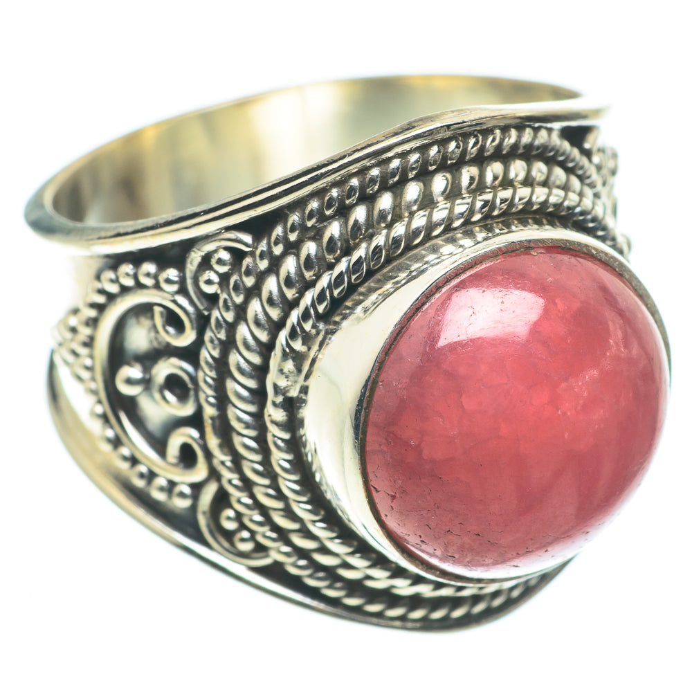 Rhodochrosite Rings handcrafted by Ana Silver Co - RING63539