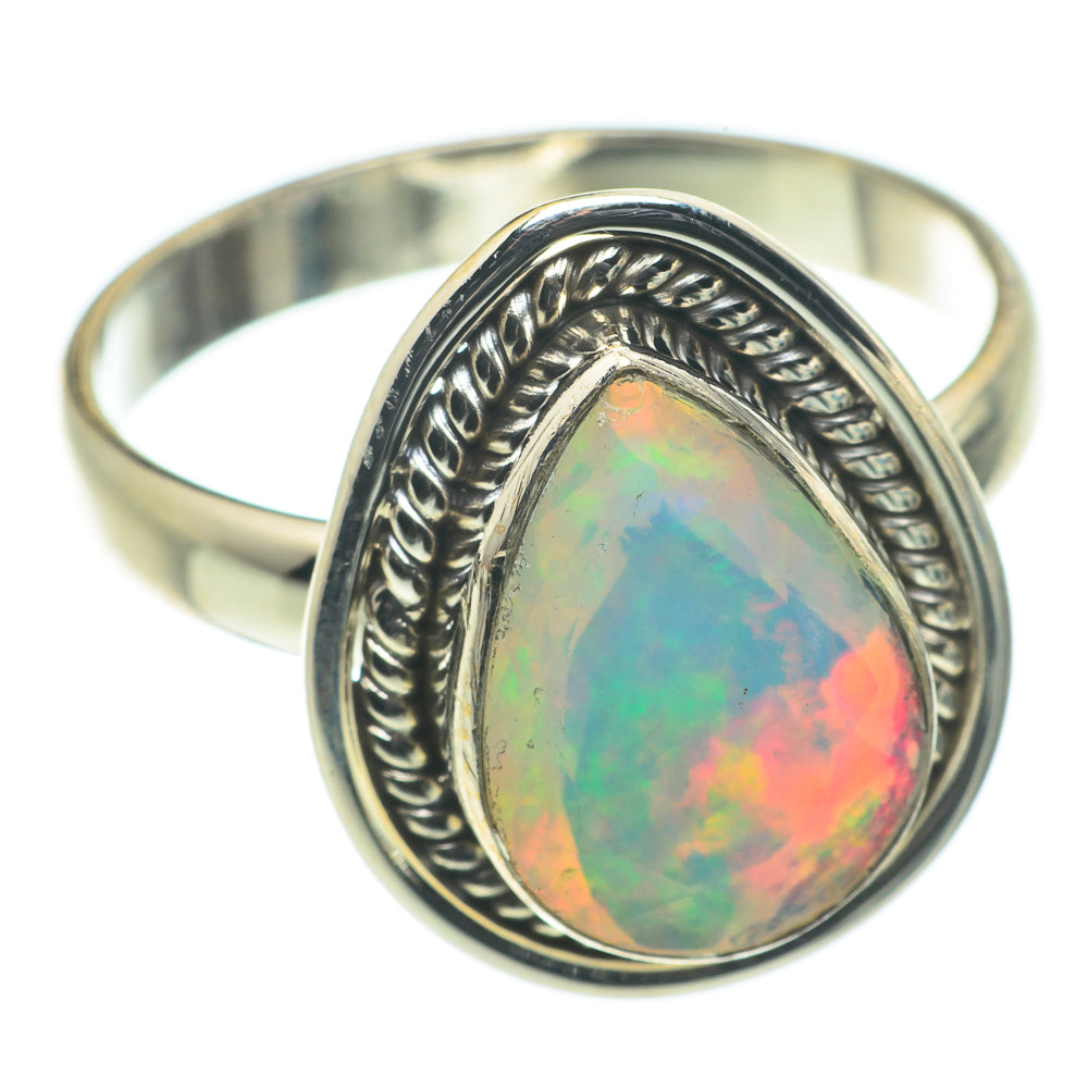 Ethiopian Opal Rings handcrafted by Ana Silver Co - RING63543