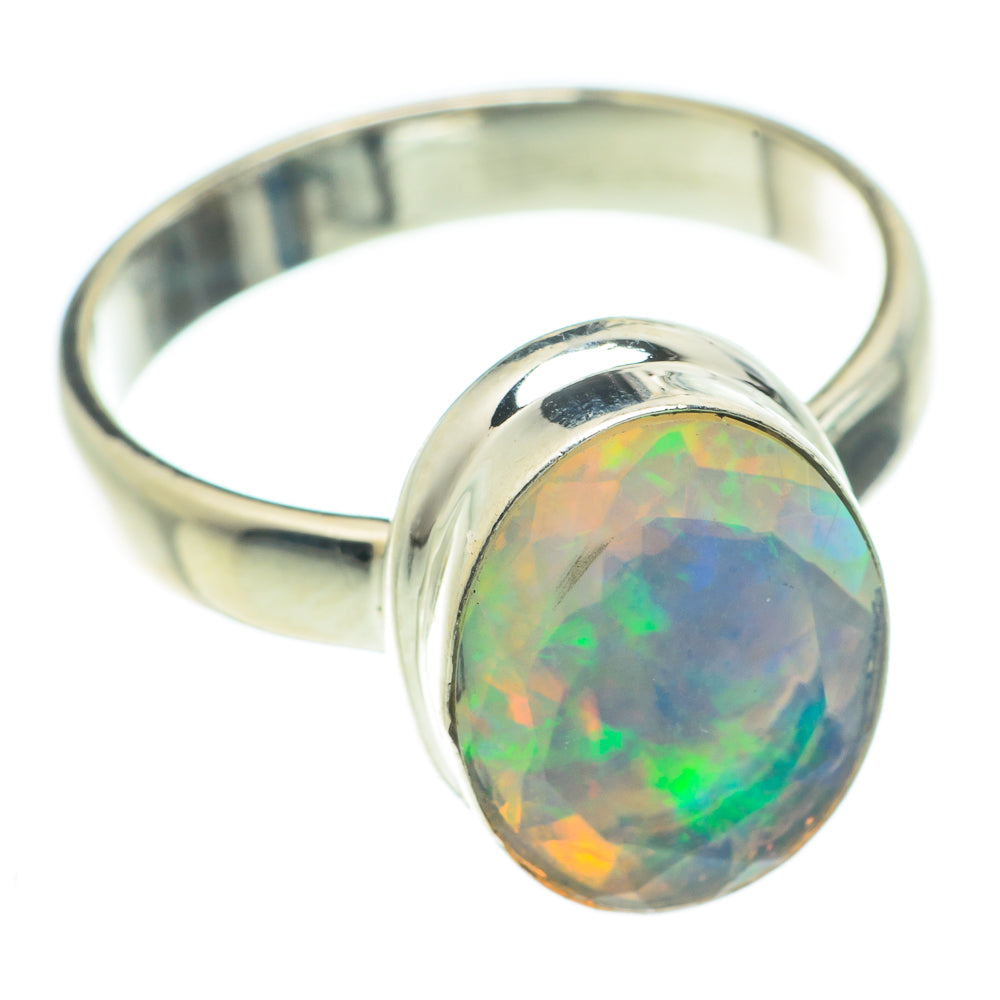 Ethiopian Opal Rings handcrafted by Ana Silver Co - RING63544
