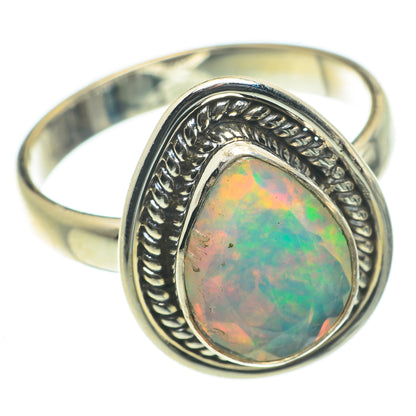 Ethiopian Opal Rings handcrafted by Ana Silver Co - RING63553