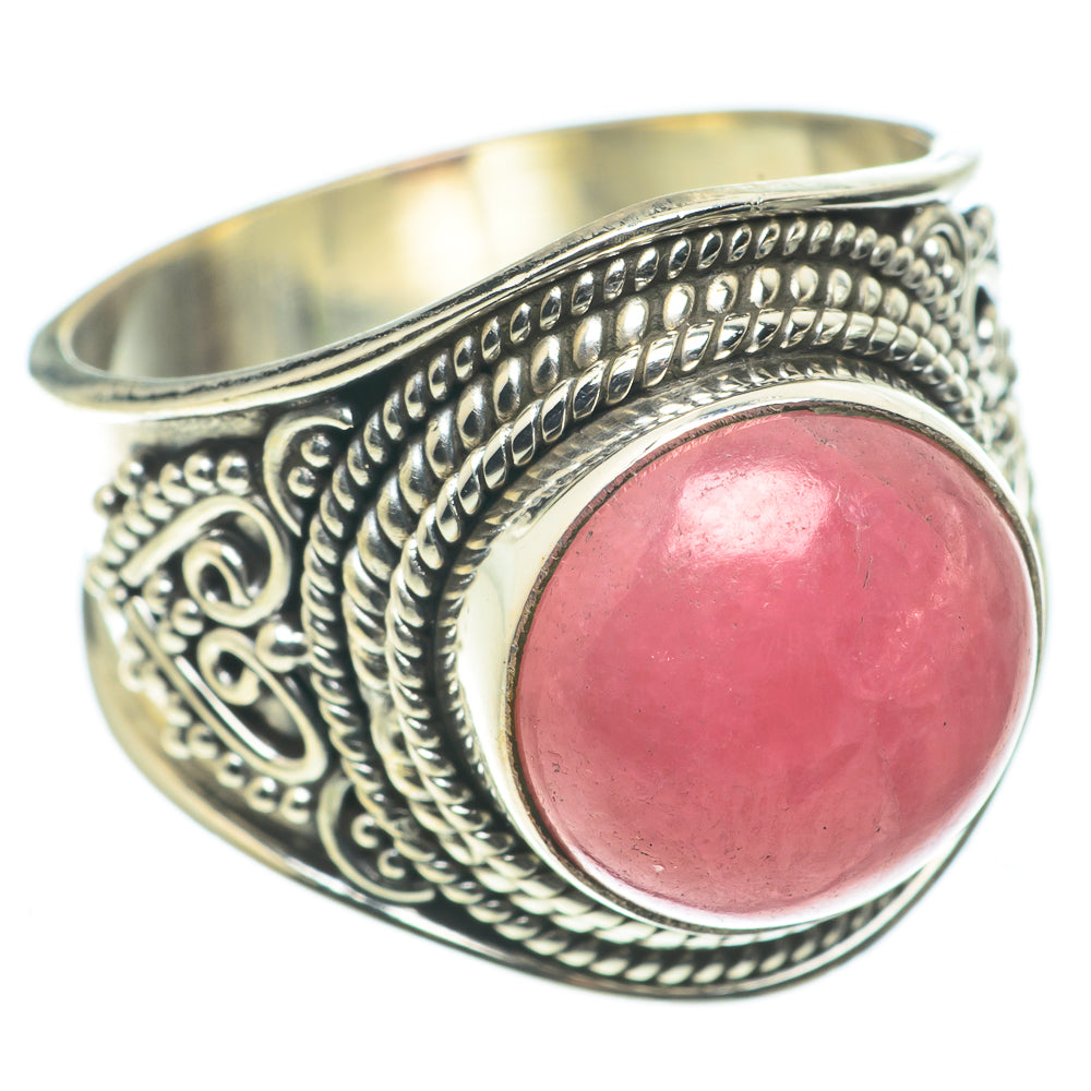 Rhodochrosite Rings handcrafted by Ana Silver Co - RING63556