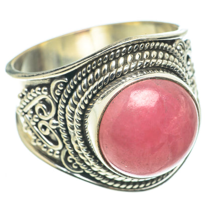 Rhodochrosite Rings handcrafted by Ana Silver Co - RING63556
