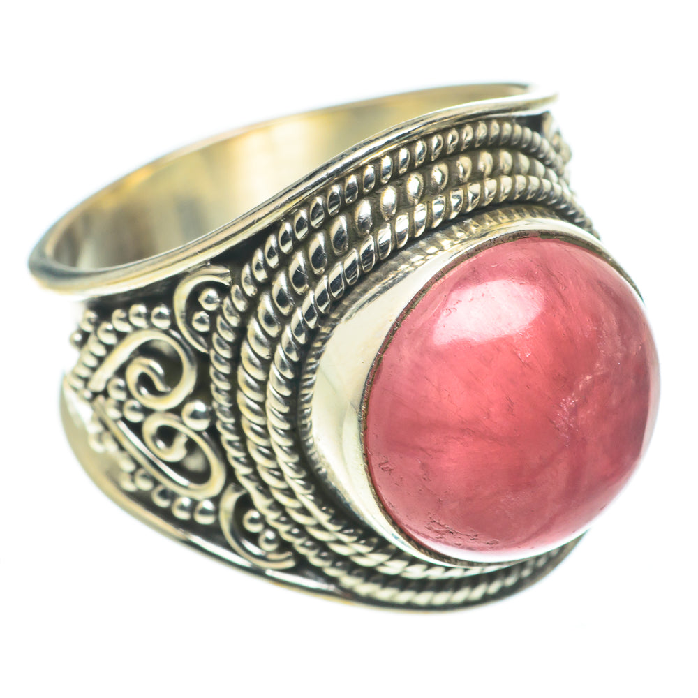 Rhodochrosite Rings handcrafted by Ana Silver Co - RING63560