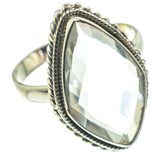 White Quartz Rings handcrafted by Ana Silver Co - RING63571