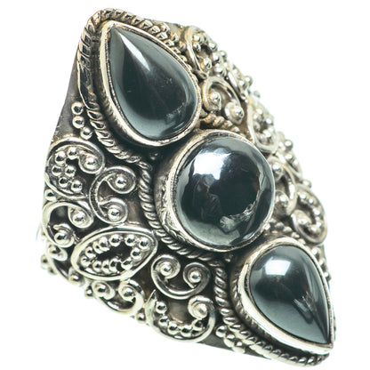 Hematite Rings handcrafted by Ana Silver Co - RING63574