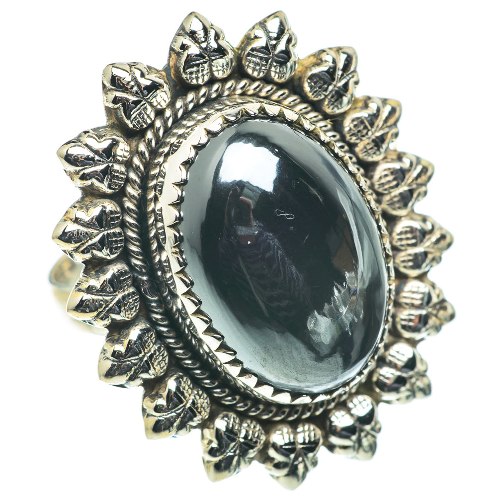 Hematite Rings handcrafted by Ana Silver Co - RING63575