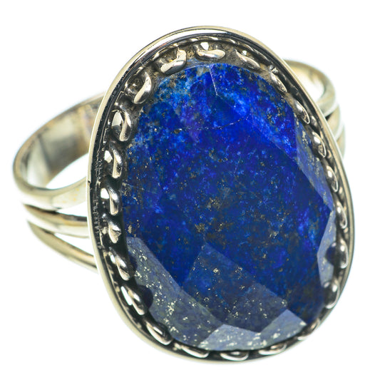 Lapis Lazuli Rings handcrafted by Ana Silver Co - RING63577