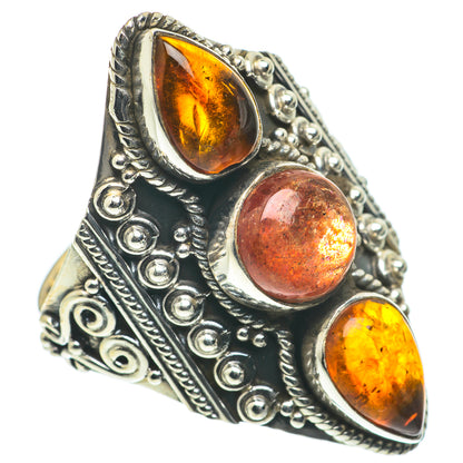 Sunstone Rings handcrafted by Ana Silver Co - RING63583