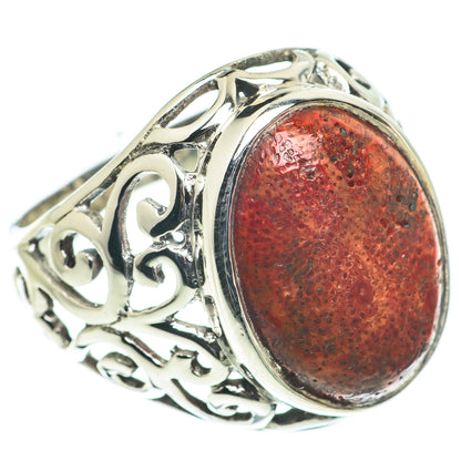 Sponge Coral Rings handcrafted by Ana Silver Co - RING63584