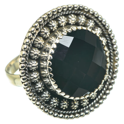 Black Onyx Rings handcrafted by Ana Silver Co - RING63590
