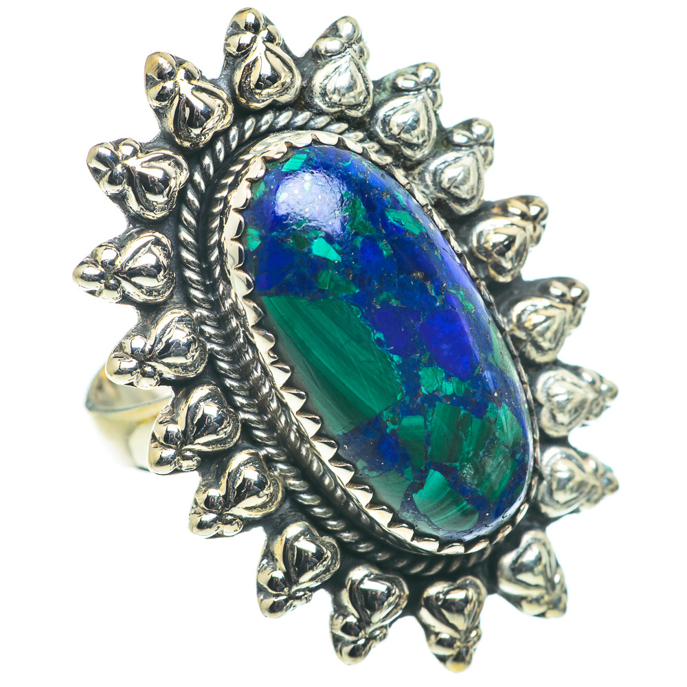 Azurite Rings handcrafted by Ana Silver Co - RING63594