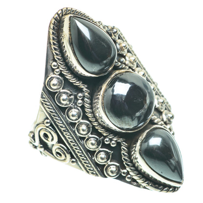 Hematite Rings handcrafted by Ana Silver Co - RING63595