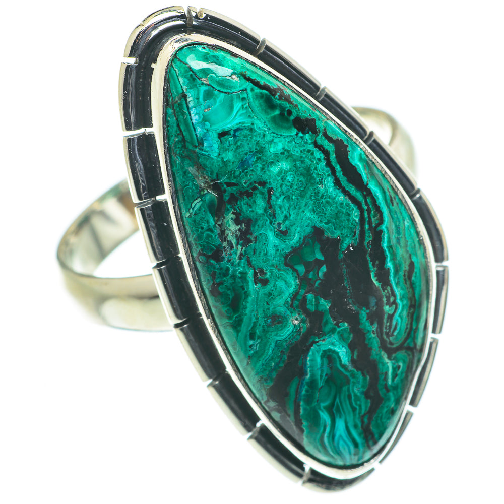 Chrysocolla Rings handcrafted by Ana Silver Co - RING63599