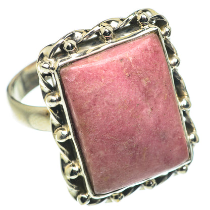 Rhodonite Rings handcrafted by Ana Silver Co - RING63607