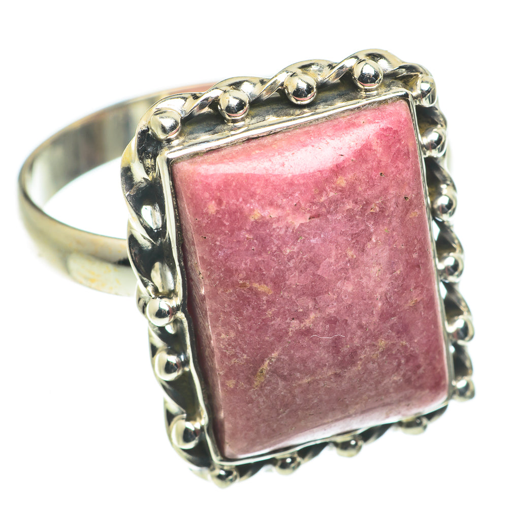 Rhodonite Rings handcrafted by Ana Silver Co - RING63608 - Photo 2