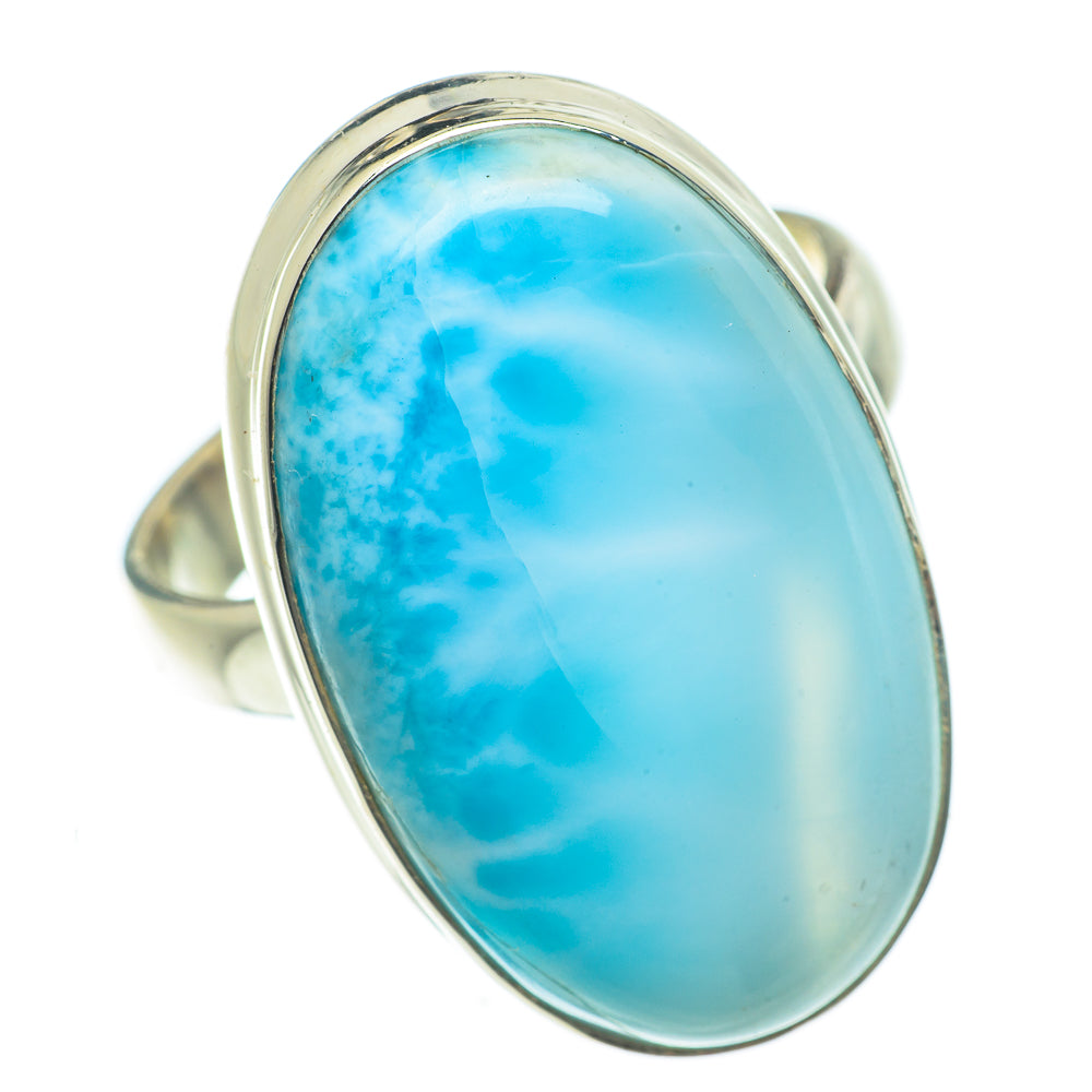 Larimar Rings handcrafted by Ana Silver Co - RING63612