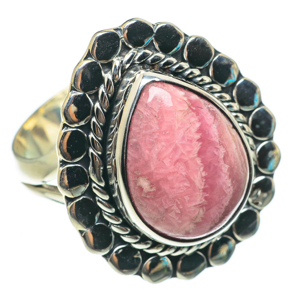 Rhodochrosite Rings handcrafted by Ana Silver Co - RING63624