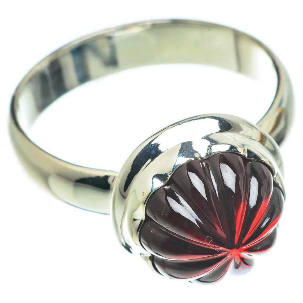 Garnet Rings handcrafted by Ana Silver Co - RING63625