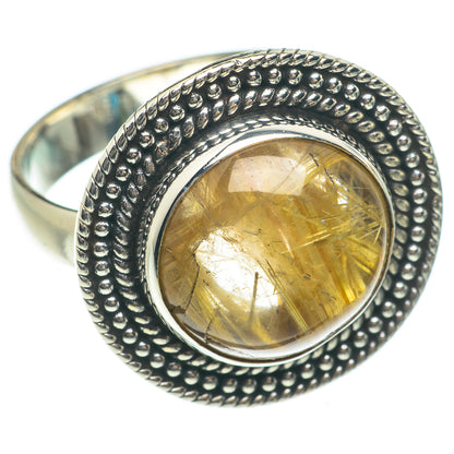 Rutilated Quartz Rings handcrafted by Ana Silver Co - RING63629