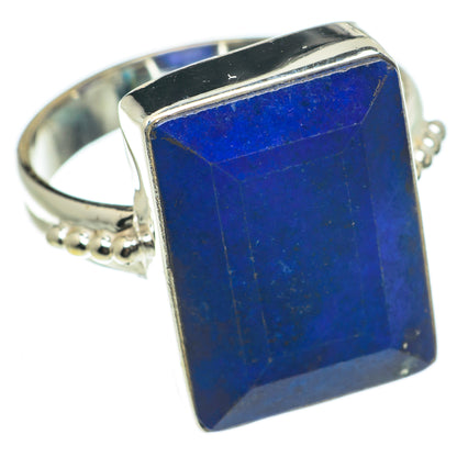 Lapis Lazuli Rings handcrafted by Ana Silver Co - RING63639