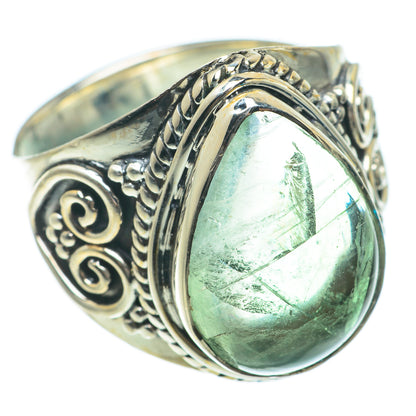Green Fluorite Rings handcrafted by Ana Silver Co - RING63646