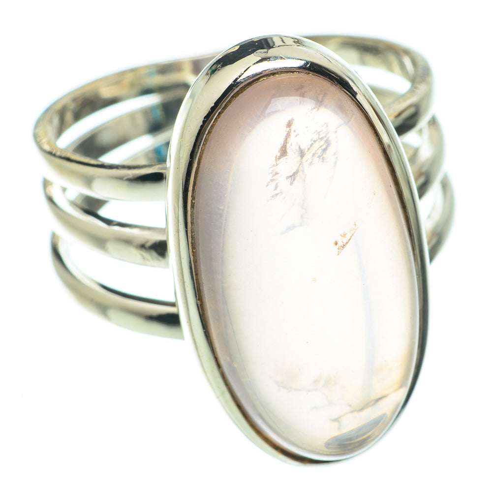 Rose Quartz Rings handcrafted by Ana Silver Co - RING63651