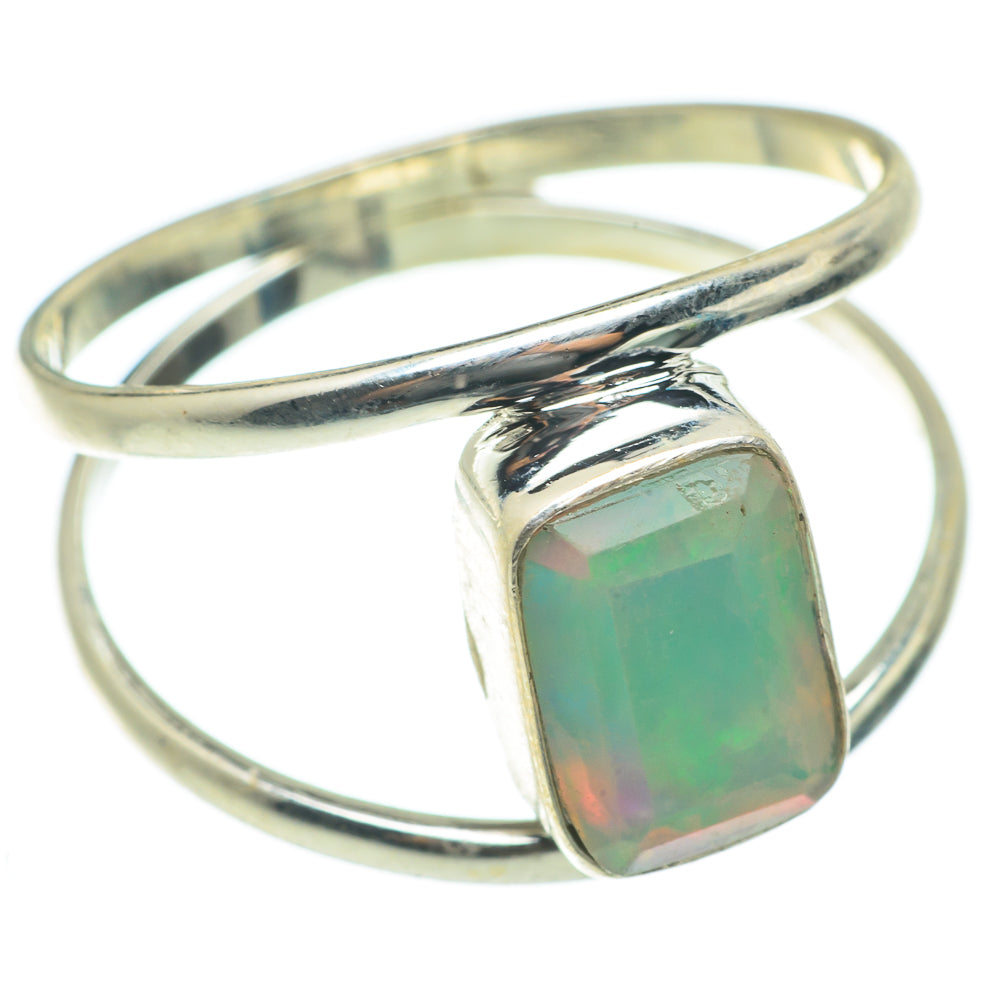 Ethiopian Opal Rings handcrafted by Ana Silver Co - RING63664