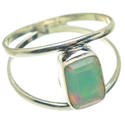 Ethiopian Opal Rings handcrafted by Ana Silver Co - RING63664