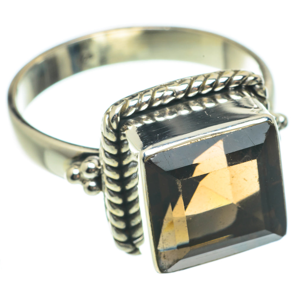 Smoky Quartz Rings handcrafted by Ana Silver Co - RING63675