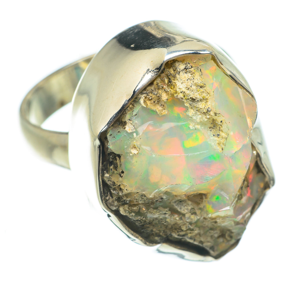 Ethiopian Opal Rings handcrafted by Ana Silver Co - RING63690