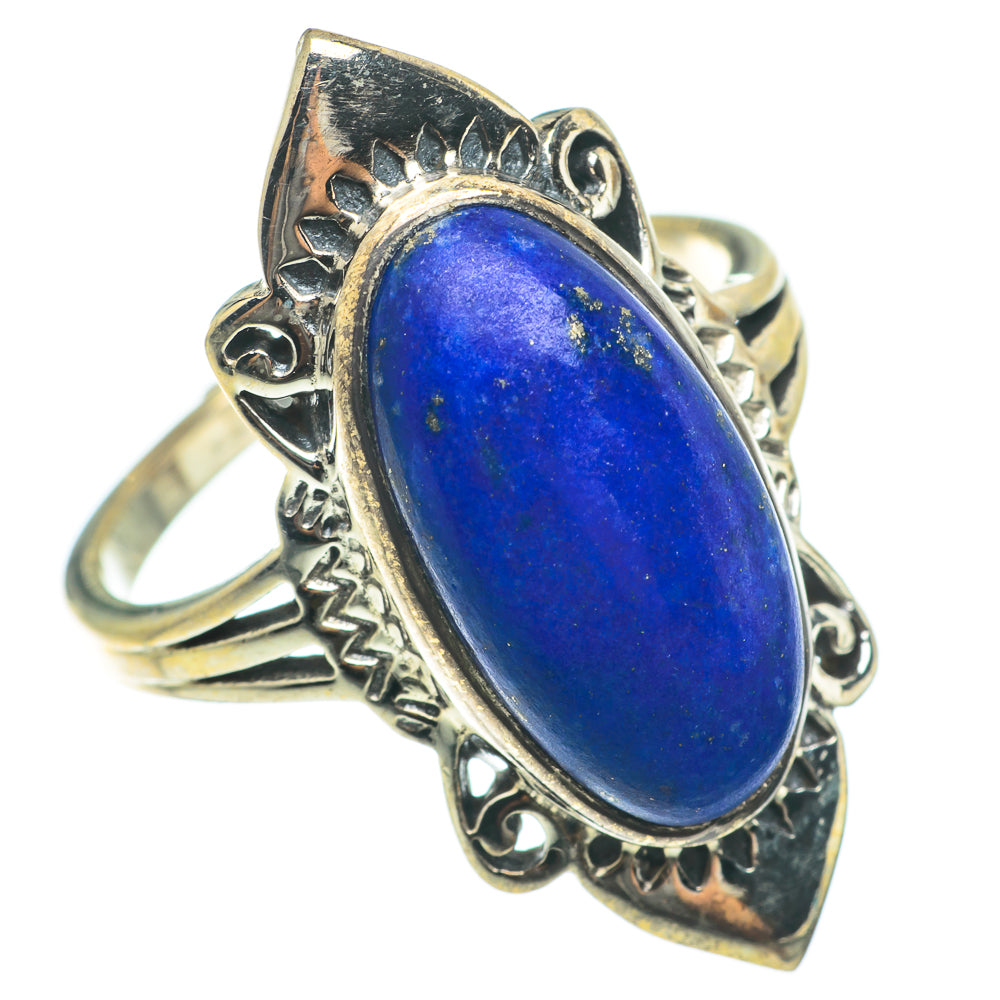 Lapis Lazuli Rings handcrafted by Ana Silver Co - RING63692
