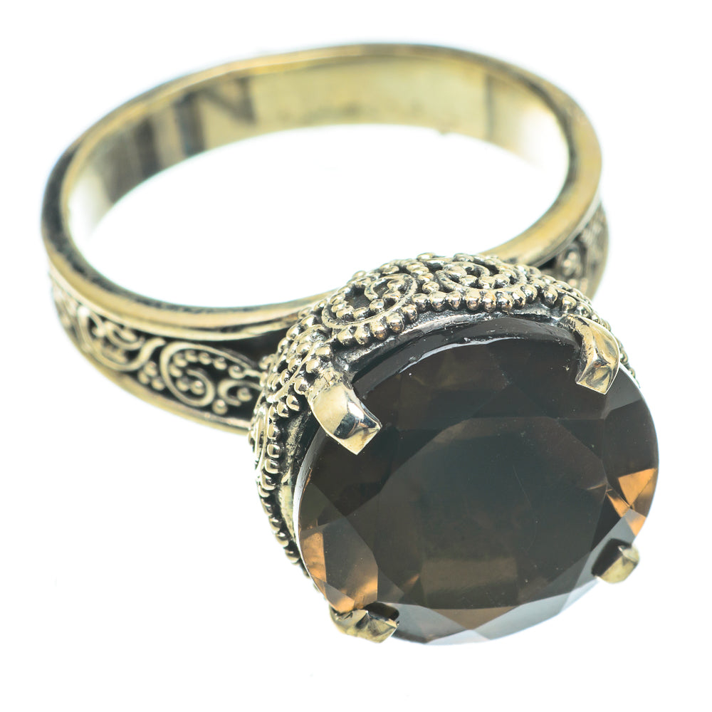 Smoky Quartz Rings handcrafted by Ana Silver Co - RING63700