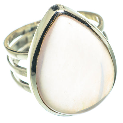 Rose Quartz Rings handcrafted by Ana Silver Co - RING63704