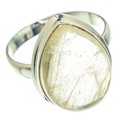 Rutilated Quartz Rings handcrafted by Ana Silver Co - RING63707