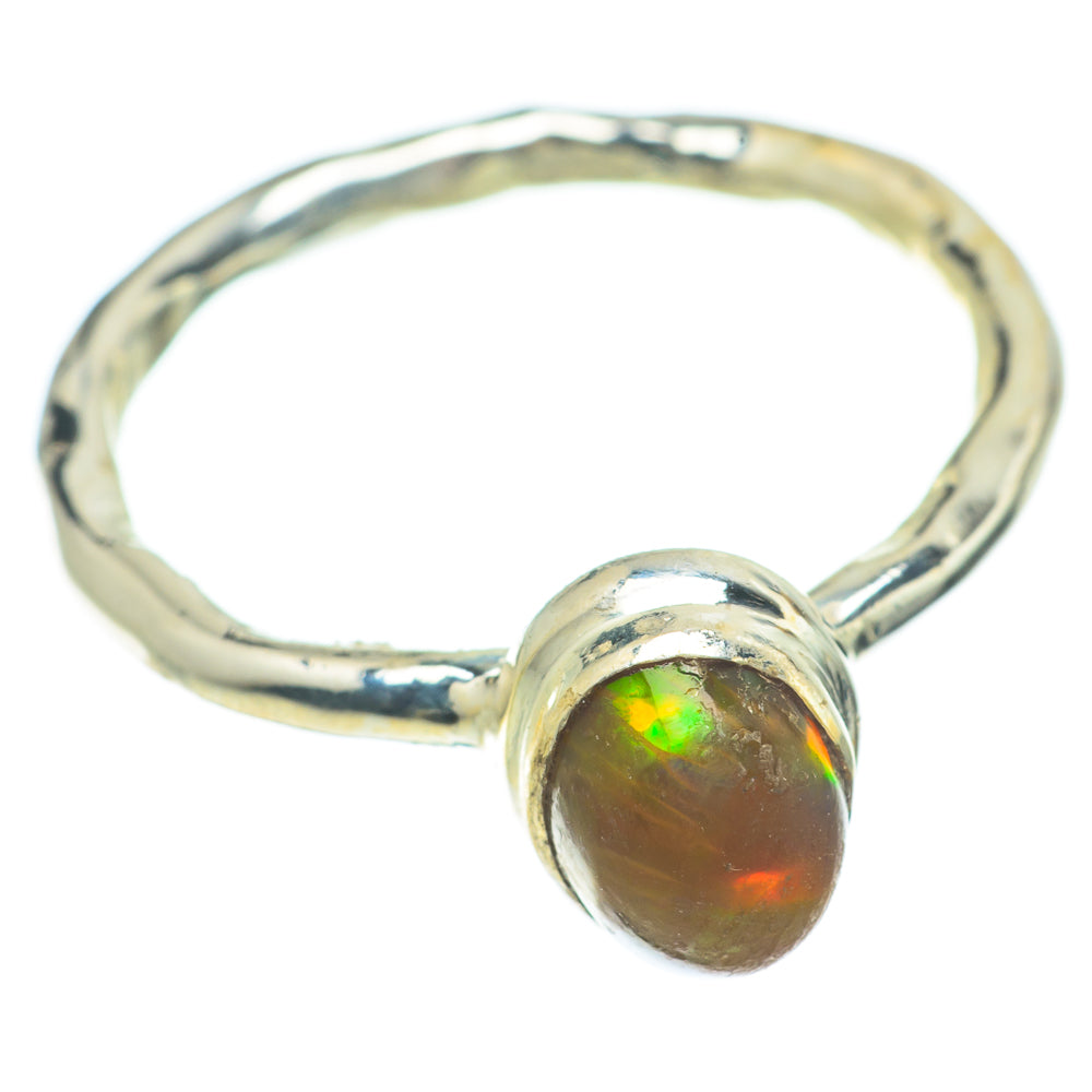 Ethiopian Opal Rings handcrafted by Ana Silver Co - RING63712