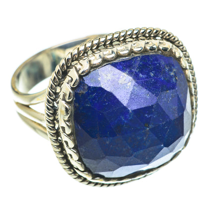 Lapis Lazuli Rings handcrafted by Ana Silver Co - RING63718