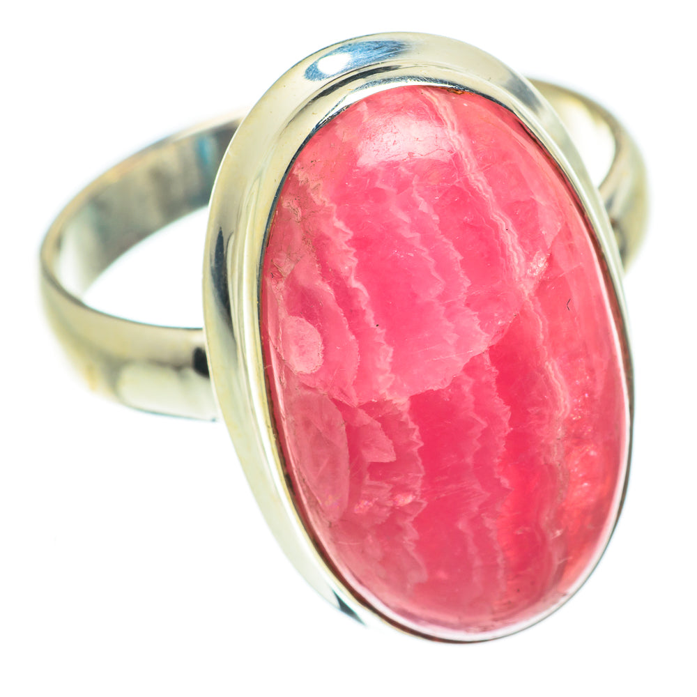 Rhodochrosite Rings handcrafted by Ana Silver Co - RING63746