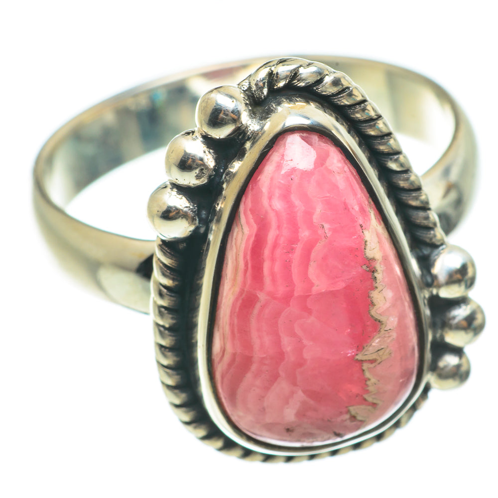 Rhodochrosite Rings handcrafted by Ana Silver Co - RING63747