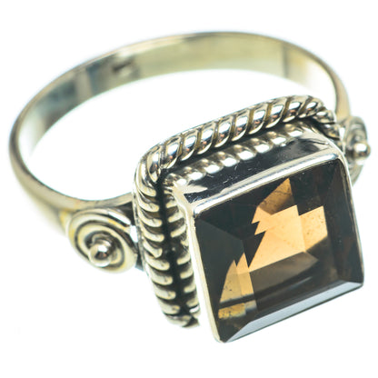 Smoky Quartz Rings handcrafted by Ana Silver Co - RING63763