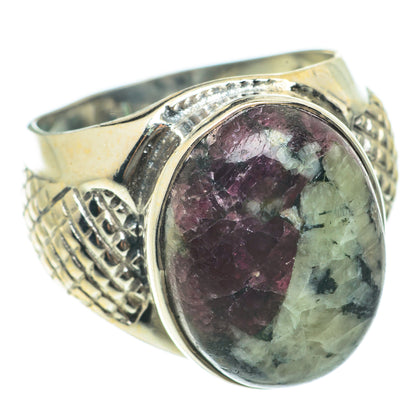 Russian Eudialyte Rings handcrafted by Ana Silver Co - RING63772