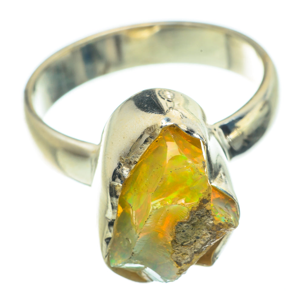 Ethiopian Opal Rings handcrafted by Ana Silver Co - RING63773