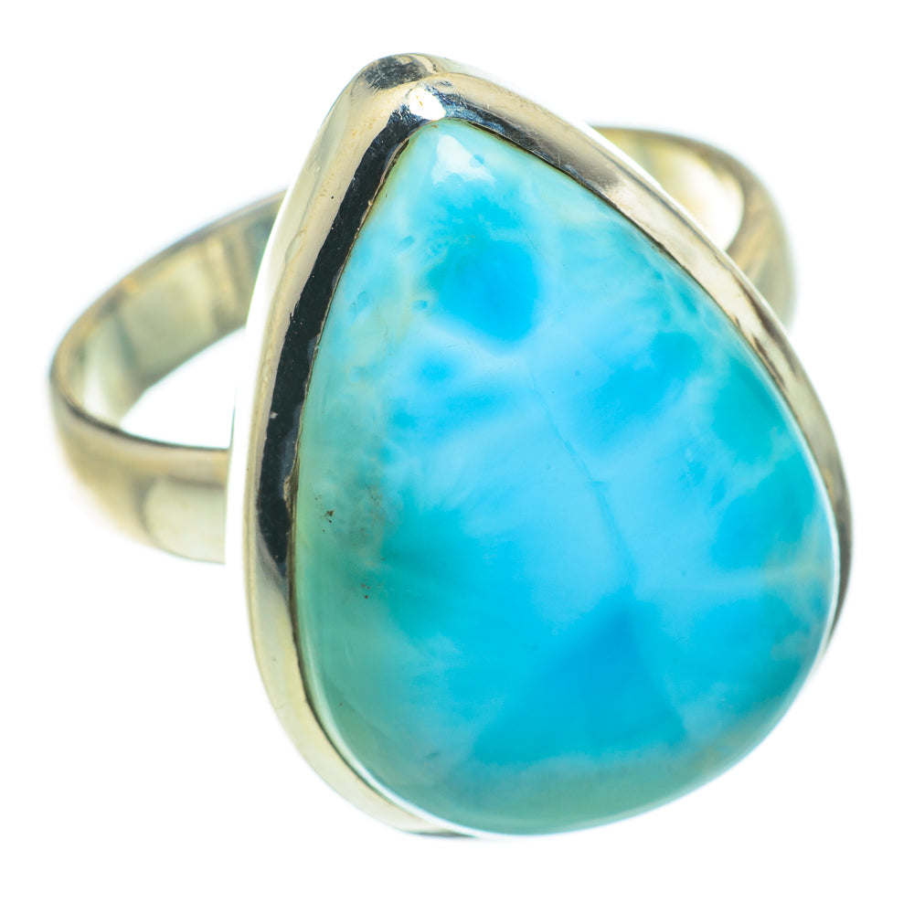 Larimar Rings handcrafted by Ana Silver Co - RING63776