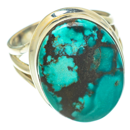 Tibetan Turquoise Rings handcrafted by Ana Silver Co - RING63778