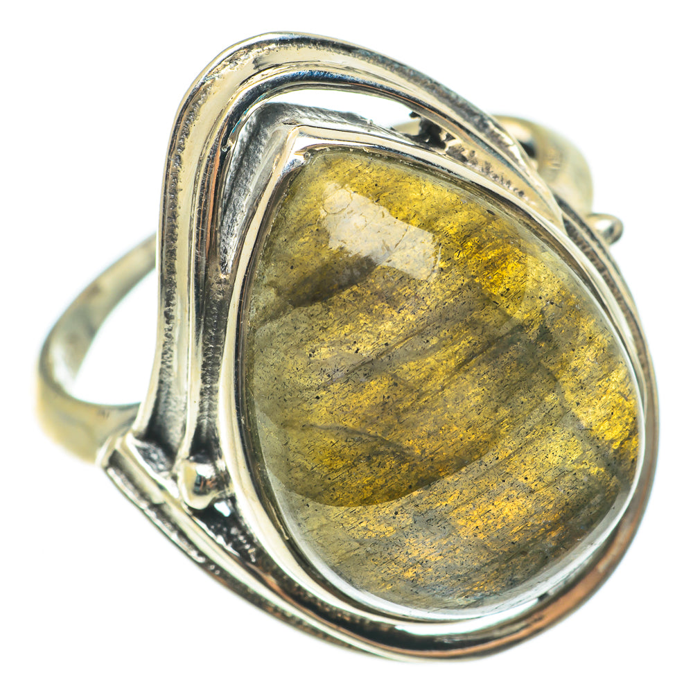 Labradorite Rings handcrafted by Ana Silver Co - RING63779