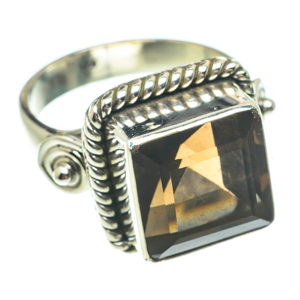Smoky Quartz Rings handcrafted by Ana Silver Co - RING63780