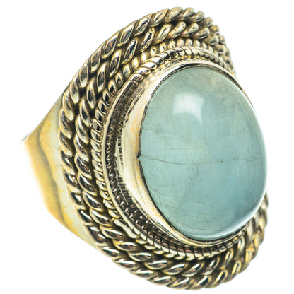 Aquamarine Rings handcrafted by Ana Silver Co - RING63788